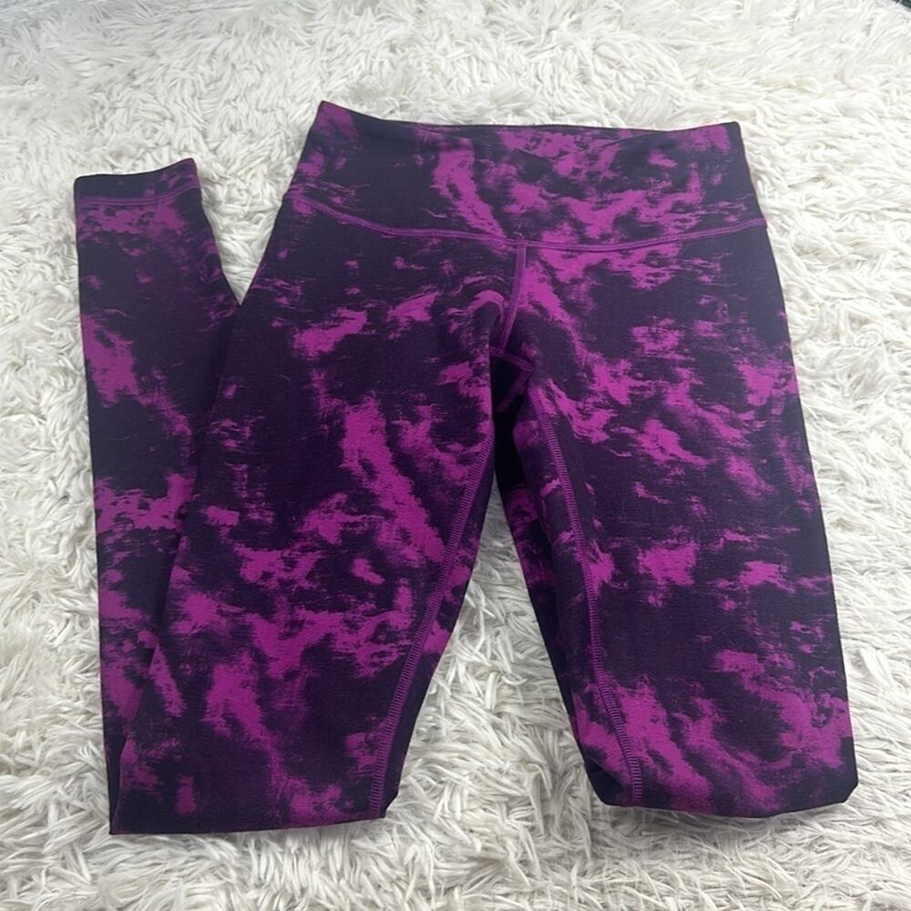 Lululemon Wunder Under Pant *Full-On Luon Breezie Regal Plum Black